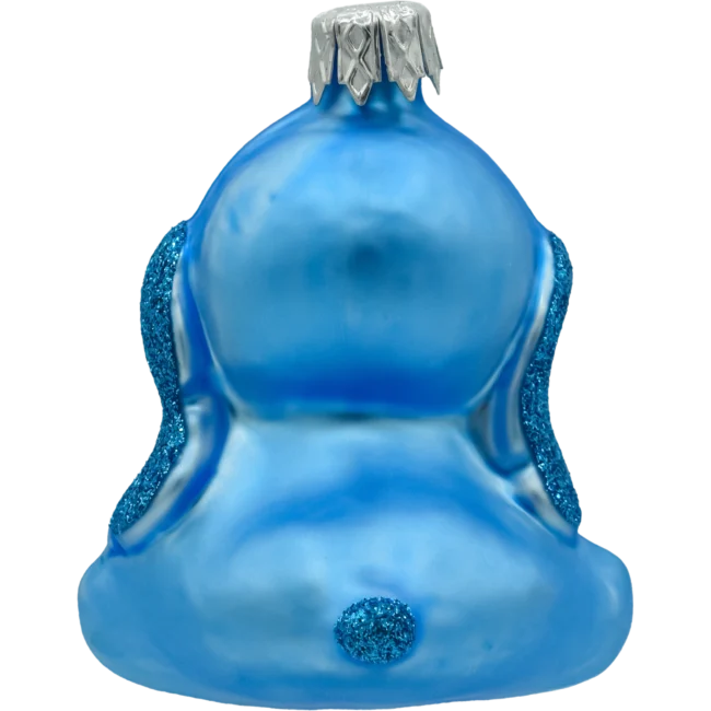 Szklana Bombka Choinkowa Stitch: błękitny tył