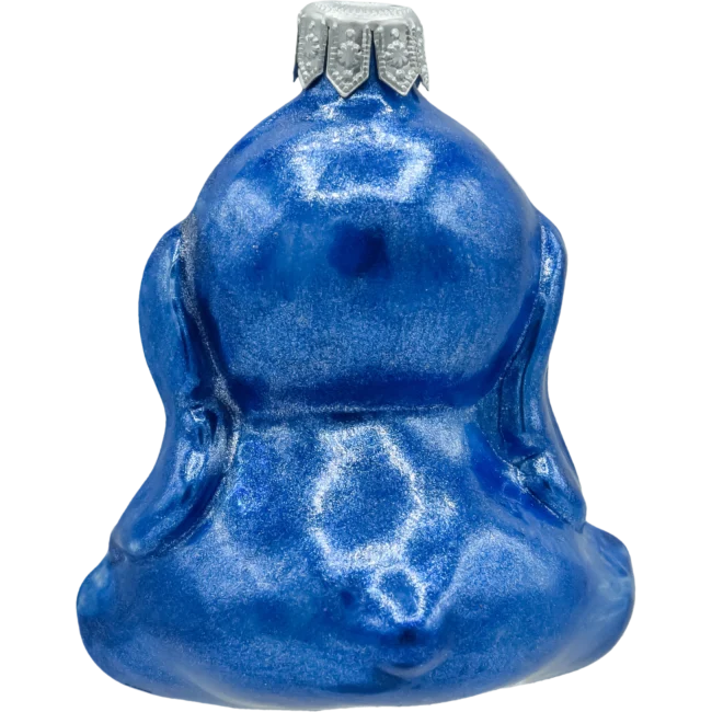 Szklana Bombka Choinkowa Figurka Stitch: ciemoniebieski tył