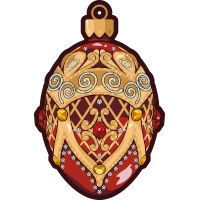 Ikonka Jajo Faberge Kolekcja II