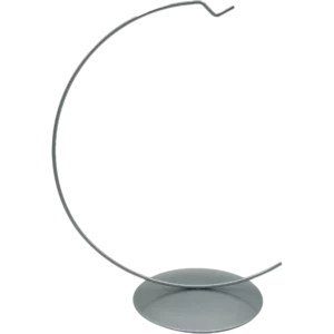 Srebrny stojak (26cm) na szklane ozdoby i bombki choinkowe