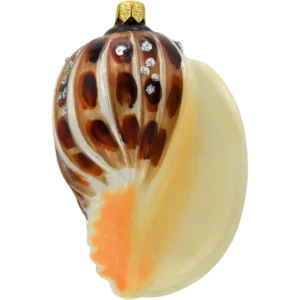 Szklana Bombka Choinkowa Figurka Muszla