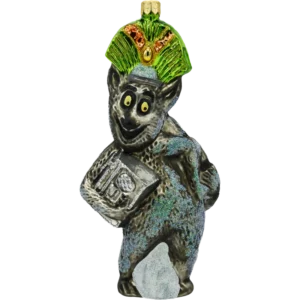 Szklana Bombka Choinkowa Figurka Król Julek