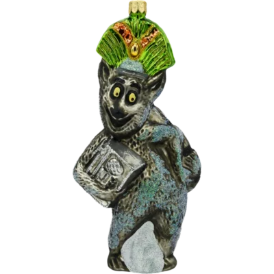 Szklana Bombka Choinkowa Figurka Król Julek