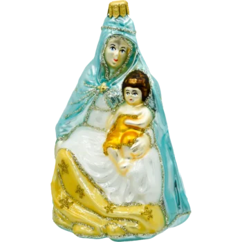 Matka Boska z Dzieciątkiem: niebieska