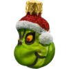 Szklana bombka choinkowa figurka Mini Grinch bok