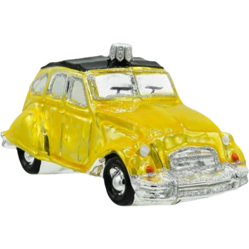 Samochód Citroen 2CV: żółty