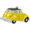 Szklana bombka choinkowa figurka Samochód Citroen 2CV: żółty tył