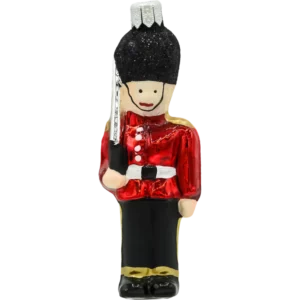 Szklana bombka choinkowa figurka Strażnik Królowej