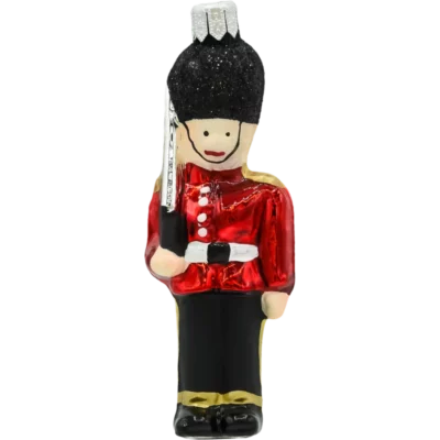 Szklana bombka choinkowa figurka Strażnik Królowej