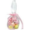 Szklana Bombka Choinkowa Figurka forma ze szkła zestaw pastelowych bombek w woreczku przód