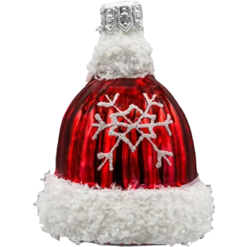 Czapka zimowa z płatkiem śniegu