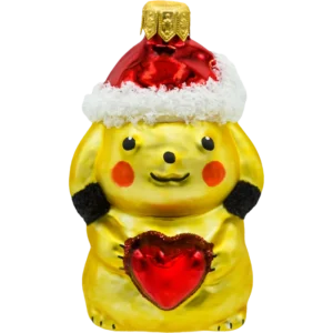 Szklana Bombka Choinkowa Bańka Forma ze szkła Pika Pikaczu