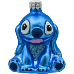 Szklana Bombka Choinkowa Figurka Forma Bańka ze szkła Stitch