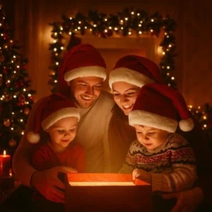 Syn Bombkarza Bombki na prezent – małe dzieła sztuki pod choinką banner