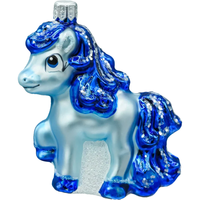 synBombkarza-bombka_choinkowa_szklana-figurka-forma-ze-szkla-kucyk-pony-niebieski-bok