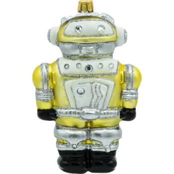 Robot: żółto-biały