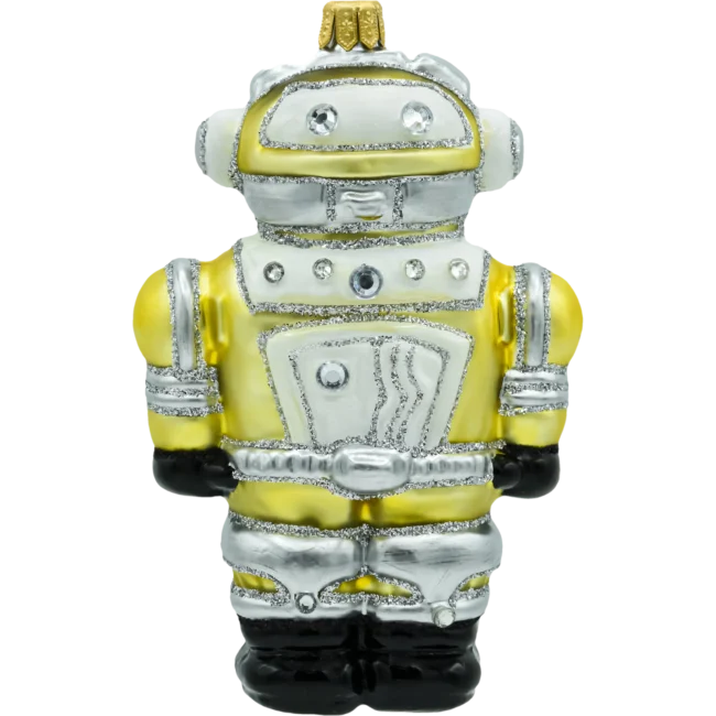 synBombkarza-bombka_choinkowa_szklana-figurka-forma-ze-szkla-robot-zolto-bialy