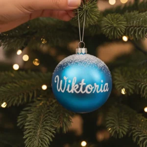 Jak zrobić własnoręcznie bombkę z imieniem?