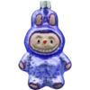 Bombka szklana choinkowa figurka Labubu: purpurowe