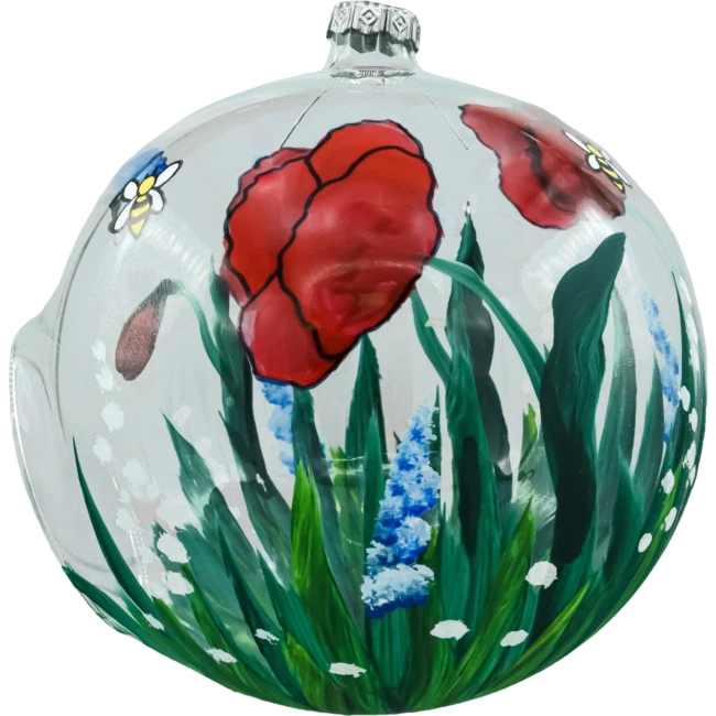 Bombka szklana Lampion: maki bok