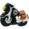 Szklana bombka choinkowa figurka Motocykl retro front