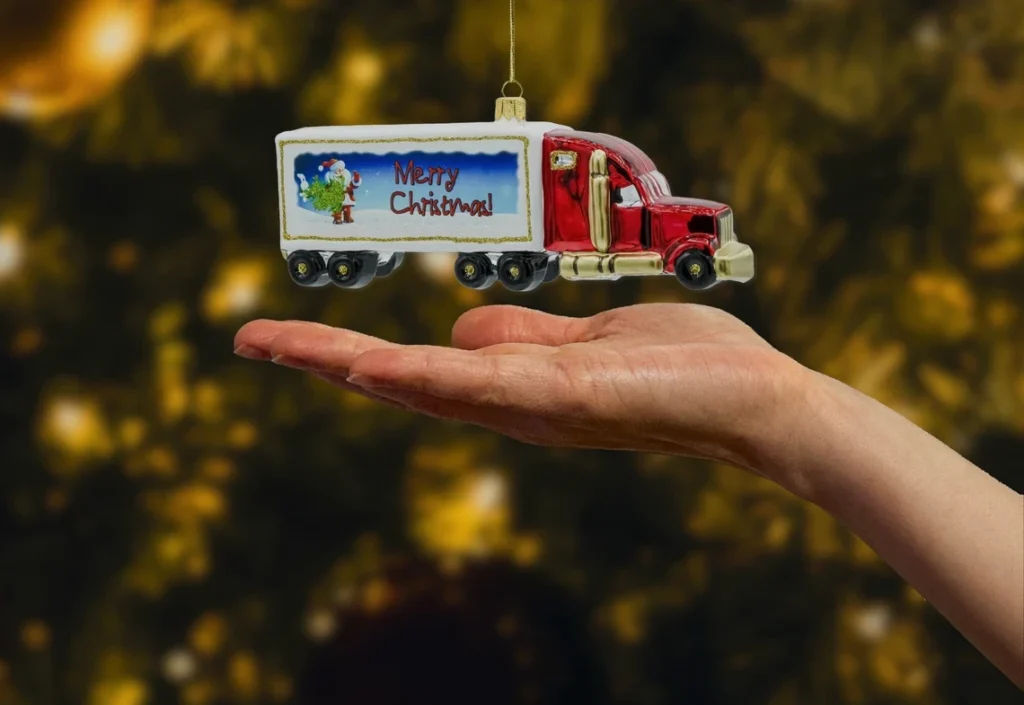 Realne zdjęcie Ciężarówka Merry Christmas
