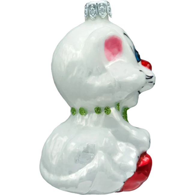 synBombkarza-bombka_choinkowa_szklana-figurka-forma-ze-szkla-kotek-bialy-z-sercem-recznie-malowany2