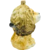 Szklana bombka figurka Lew profil prawy