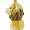 Szklana bombka figurka Lew profil lewy