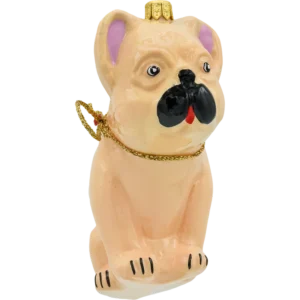 Bombka szklana figurka Buldog francuski: Fawn