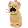 Bombka szklana figurka Buldog francuski: Fawn front