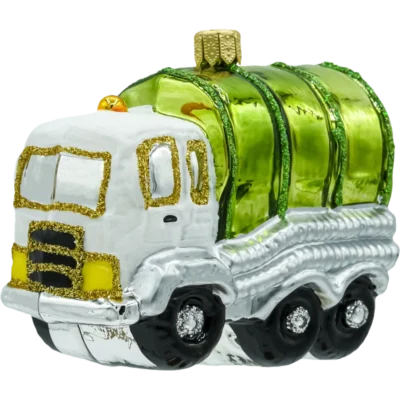 Bombka szklana figurka Ciężarówka cysterna