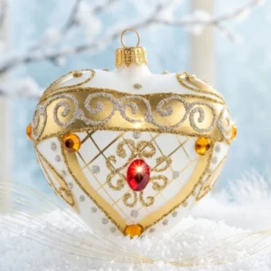 Spersonalizowany prezent - bombka szklana dla dziadków