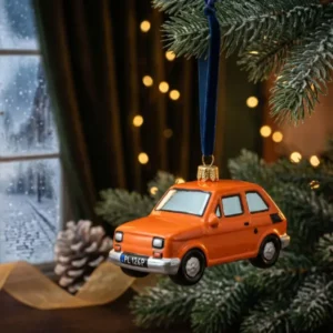 Elegancka szklana personalizowana bombka w pudełku jako prezent dla nauczyciela