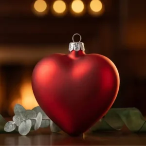 Elegancka szklana personalizowana bombka w pudełku jako prezent dla nauczyciela