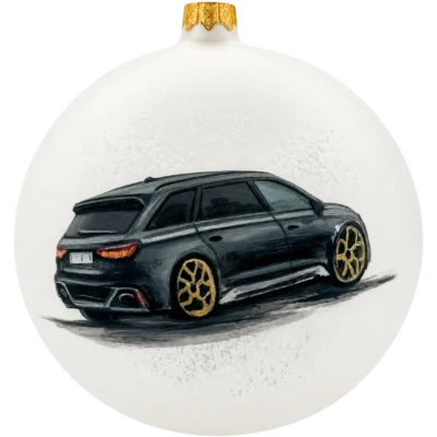 Bombka malowana na zamówienie Audi RS6