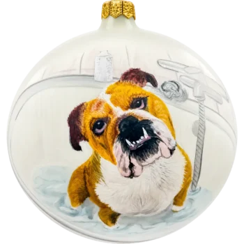 Bombki na zamówienie: Dwa Bulldogi