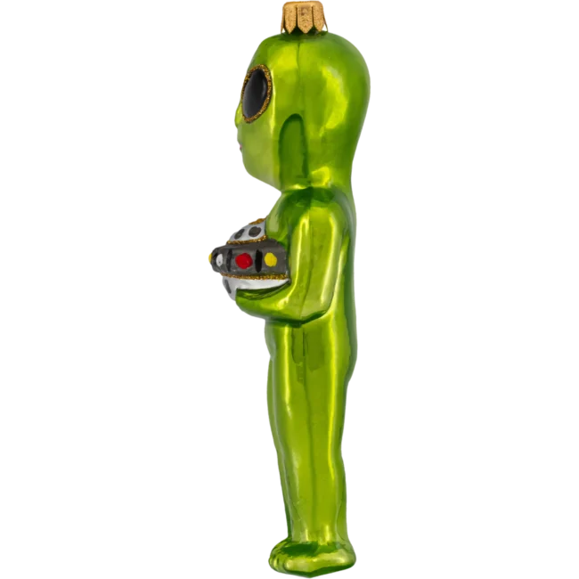synBombkarza_bombka_choinkowa_szklana_figurka_kosmita-ufo-zielony-profil